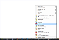 bookmarks menu